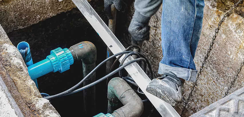 Zoeller Sewage Ejector Pump System in Irving