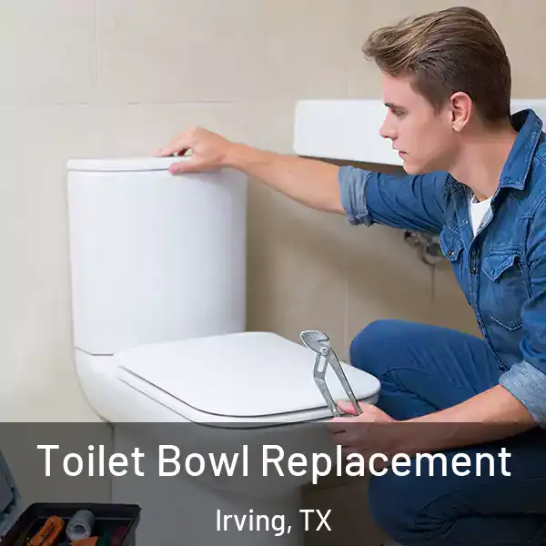  Toilet Bowl Replacement Irving, TX
